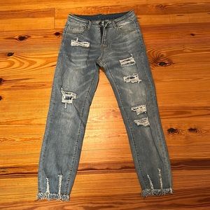 New Small Denim Jean with Patches